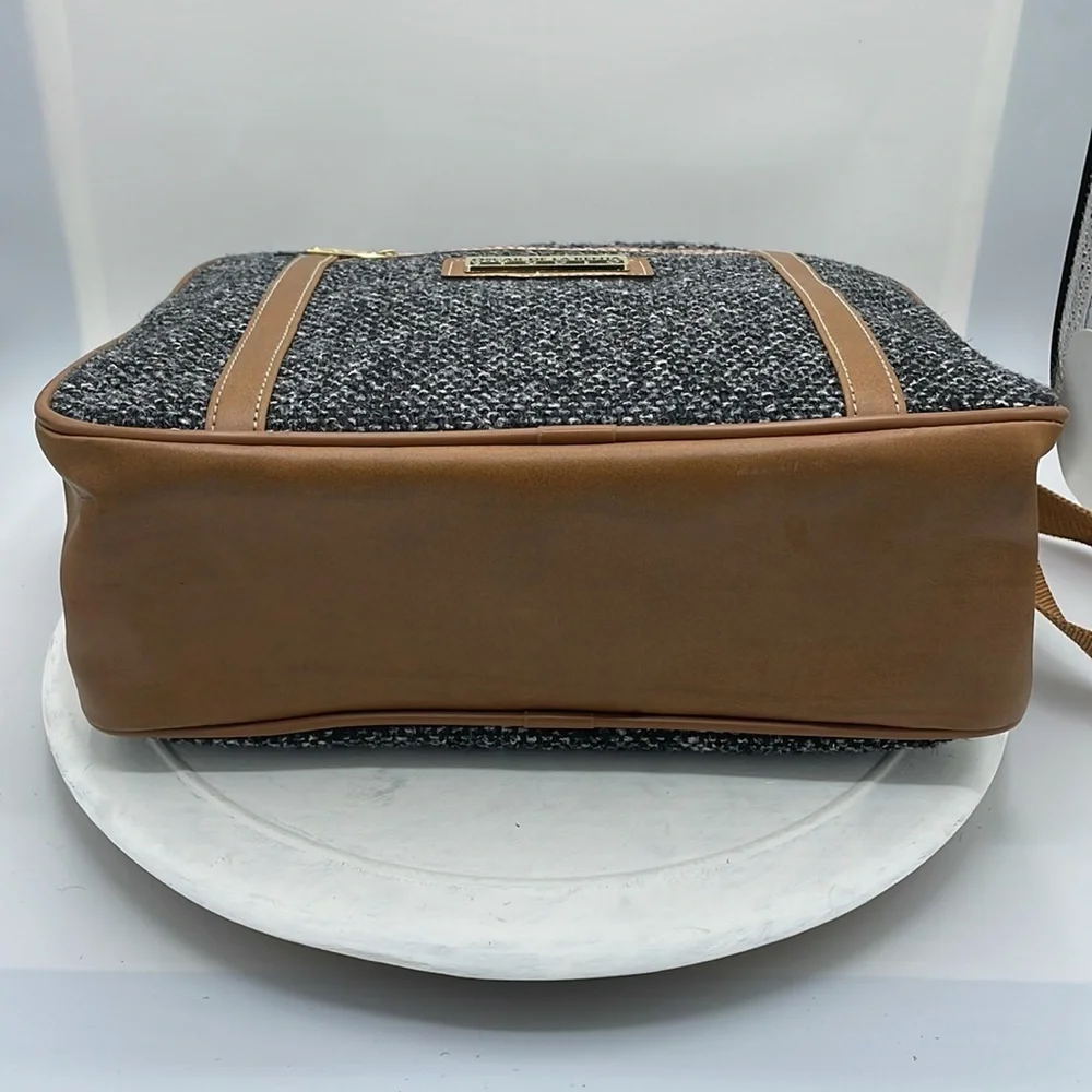 Oscar de la Renta Unisex tweed Luxury Travel Bag